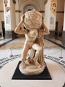 <b>The famous Farnese Atlas sculpture at the Archaeological Museum of Naples  </b>